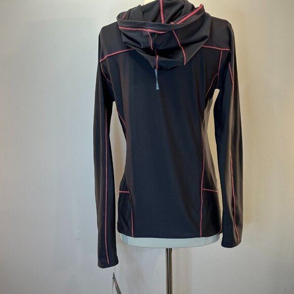 RBX Active Women's Performance 1/4 Zip L/S Hooded Shirt - Size Small - NWT $60 - Picture 2 of 4